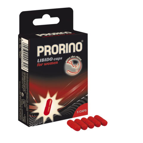 Биологически активная добавка к пище Ero black line PRORINO Libido Caps 5 шт.